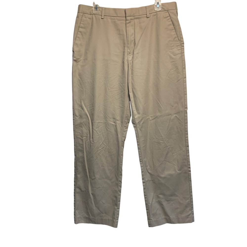 Banana Republic Chinos 34x30 Tan NonIron Tailored Fit Khaki Pants Office Preppy